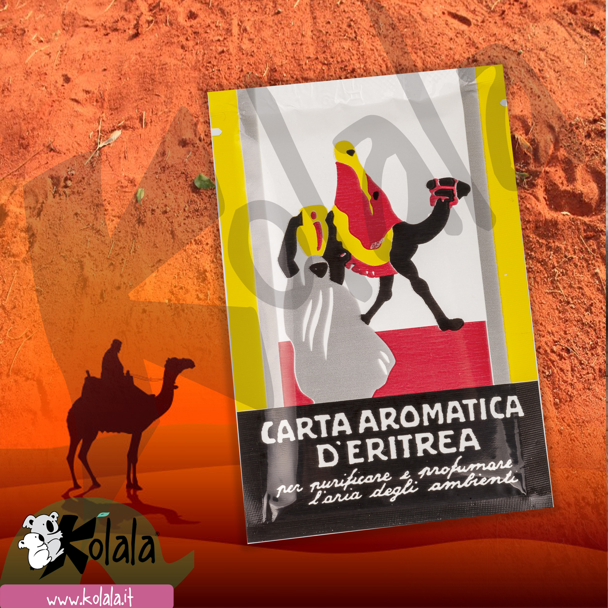 Carta Aromatica d'Eritrea Classica 24 Listelli – KOLALA prodotti