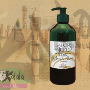 Sapone di Aleppo liquido