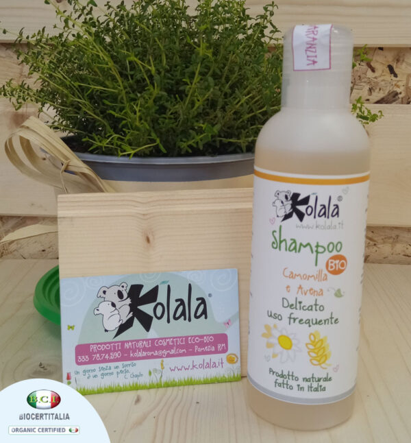 SHAMPOO BIO KOLALA DELICATO CAMOMILLA E AVENA 200ml