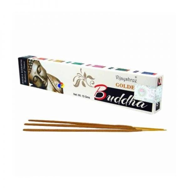 Incenso Naturale Golden Nag  Buddha 15 gr  Premium Quality - immagine 2