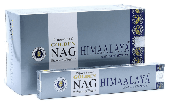 Incenso Naturale Golden Nag Himaalaya 15 gr Premium Quality