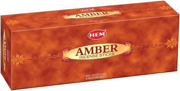 INCENSO HEM AMBRA 20 STICKS - immagine 2