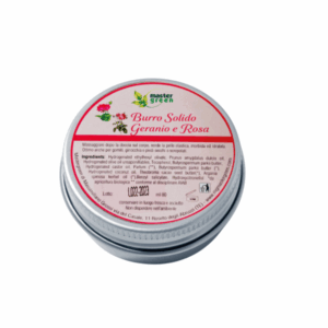 Burro Solido Geranio e Rosa 80 ml