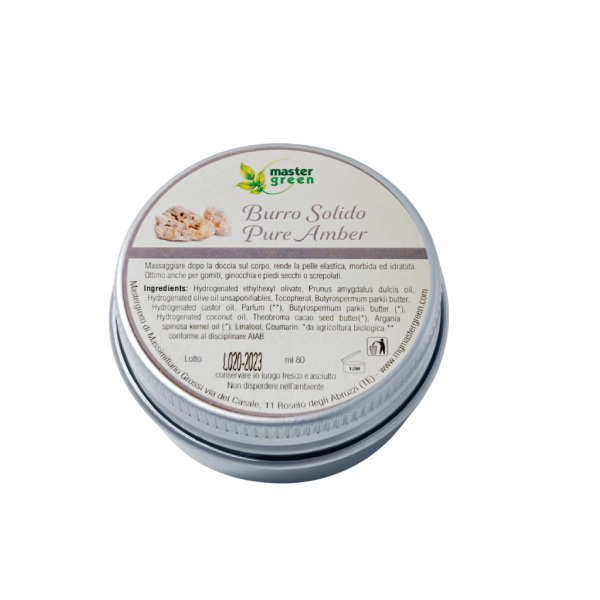 Burro Solido Amber 80 ml