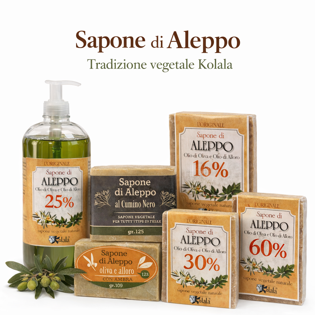 Aleppo-Categoria-Kolala Sapone di Aleppo 16% Qualità Superiore Kolala